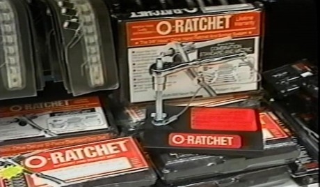 The O-Ratchet is distributed on the Internet and at Sears store